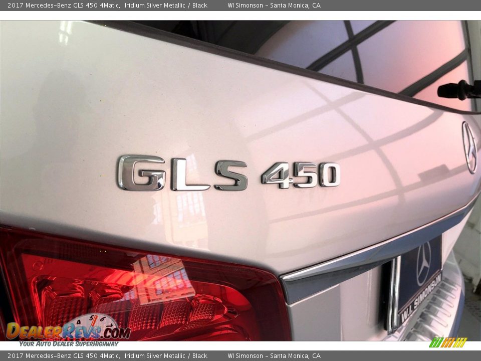 2017 Mercedes-Benz GLS 450 4Matic Iridium Silver Metallic / Black Photo #31