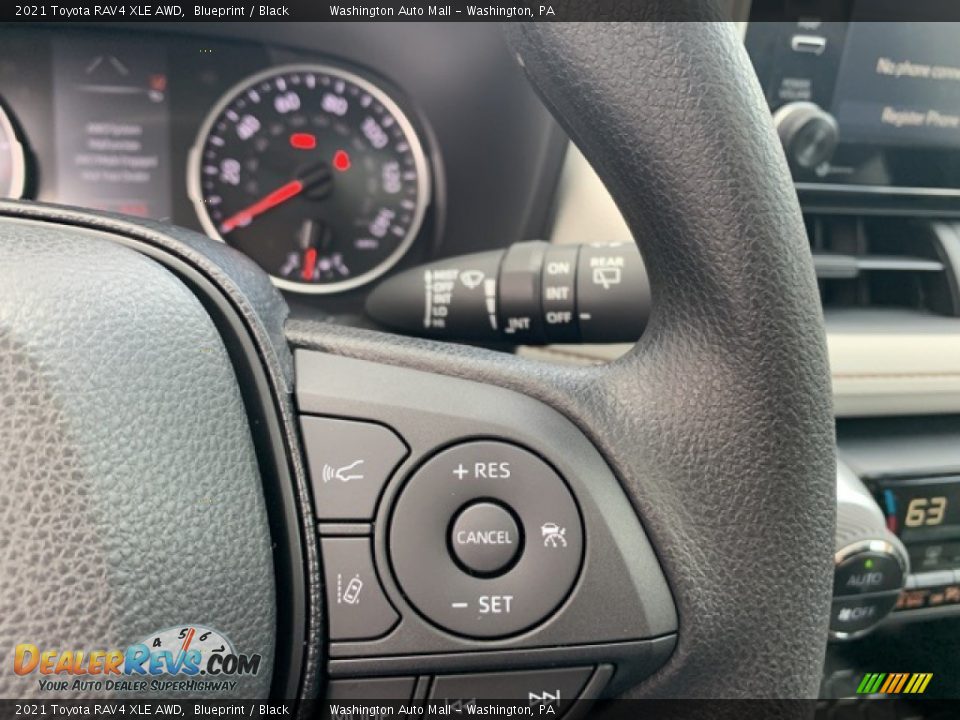 2021 Toyota RAV4 XLE AWD Steering Wheel Photo #9