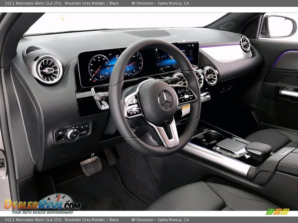 2021 Mercedes-Benz GLA 250 Mountain Grey Metallic / Black Photo #4