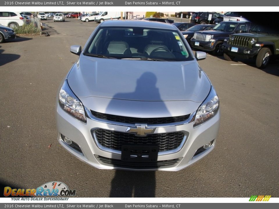 2016 Chevrolet Malibu Limited LTZ Silver Ice Metallic / Jet Black Photo #2