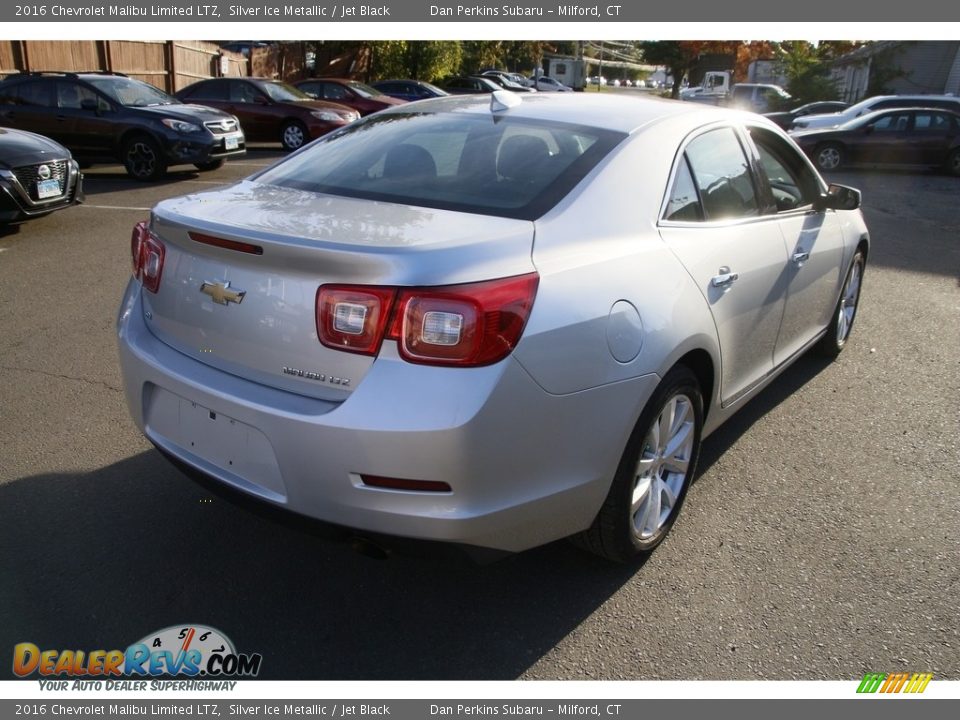 2016 Chevrolet Malibu Limited LTZ Silver Ice Metallic / Jet Black Photo #5