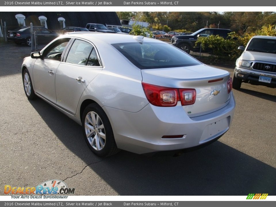 2016 Chevrolet Malibu Limited LTZ Silver Ice Metallic / Jet Black Photo #7