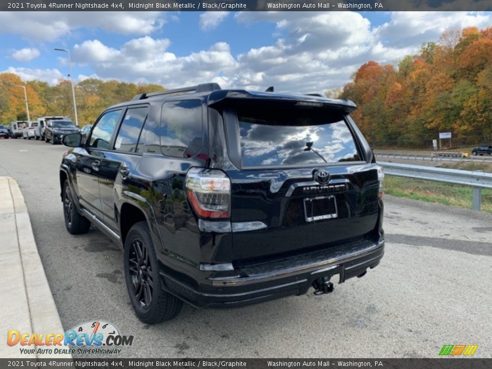 2021 Toyota 4Runner Nightshade 4x4 Midnight Black Metallic / Black/Graphite Photo #2