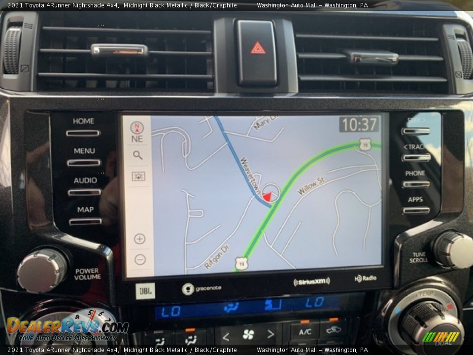Navigation of 2021 Toyota 4Runner Nightshade 4x4 Photo #4