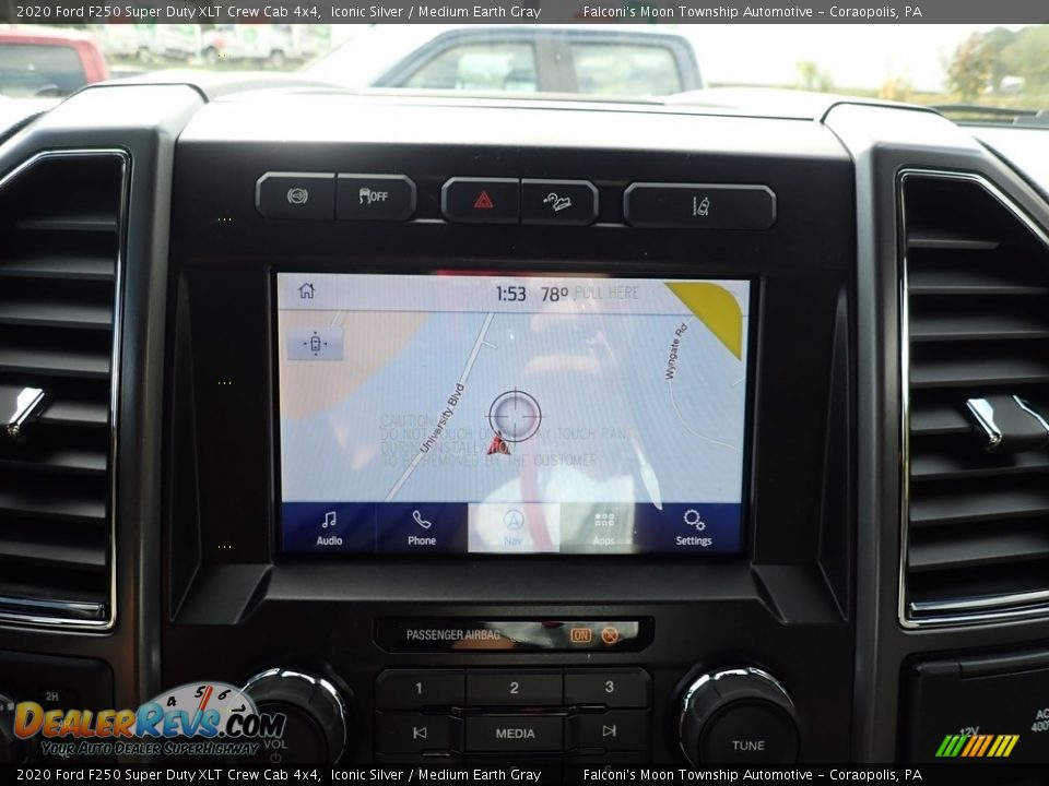 Navigation of 2020 Ford F250 Super Duty XLT Crew Cab 4x4 Photo #14