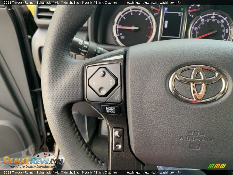 2021 Toyota 4Runner Nightshade 4x4 Steering Wheel Photo #8