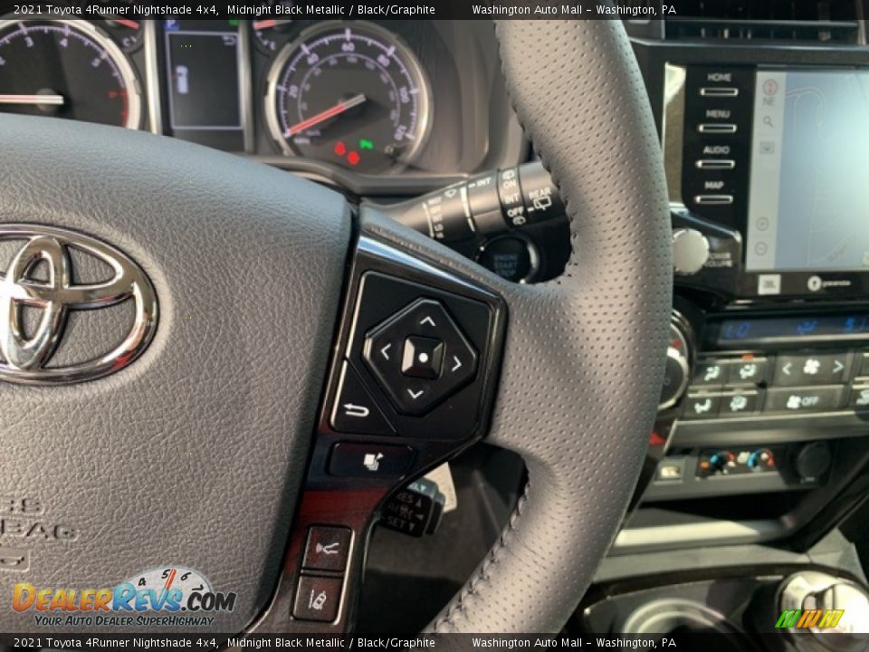 2021 Toyota 4Runner Nightshade 4x4 Steering Wheel Photo #9