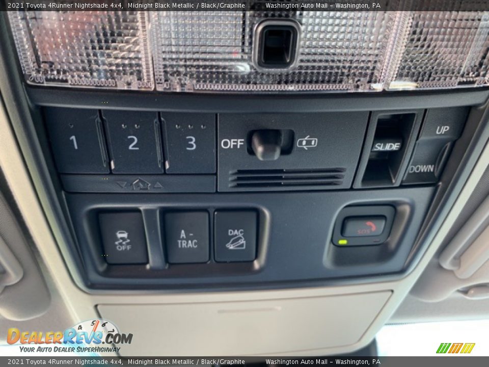 Controls of 2021 Toyota 4Runner Nightshade 4x4 Photo #15