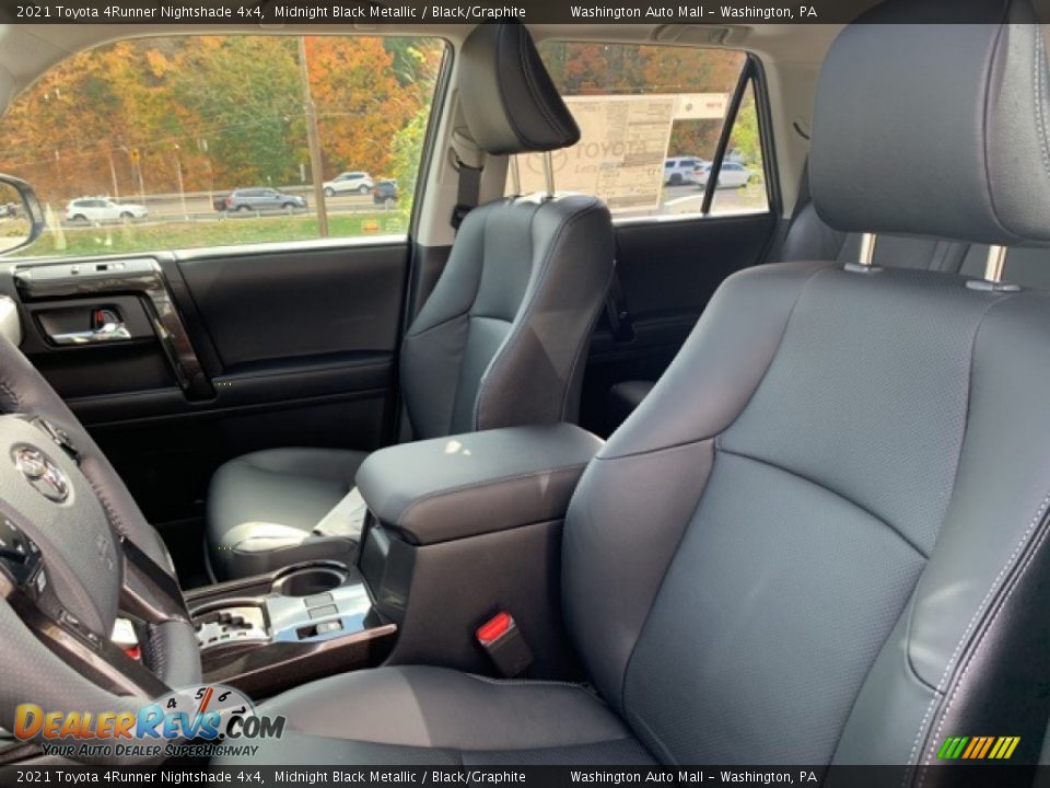 Front Seat of 2021 Toyota 4Runner Nightshade 4x4 Photo #21