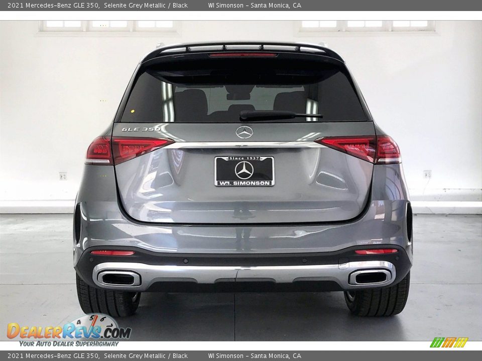 2021 Mercedes-Benz GLE 350 Selenite Grey Metallic / Black Photo #3