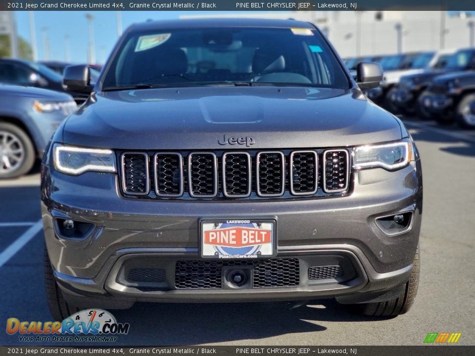 2021 Jeep Grand Cherokee Limited 4x4 Granite Crystal Metallic / Black Photo #3