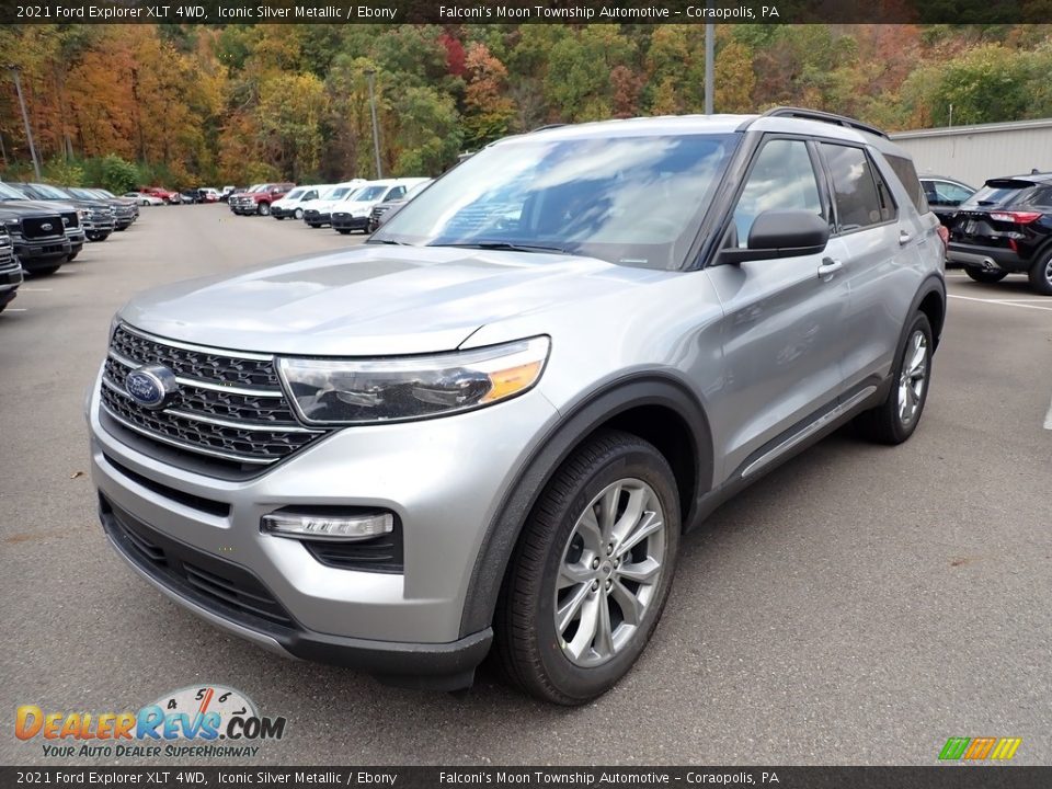 Iconic Silver Metallic 2021 Ford Explorer XLT 4WD Photo #5