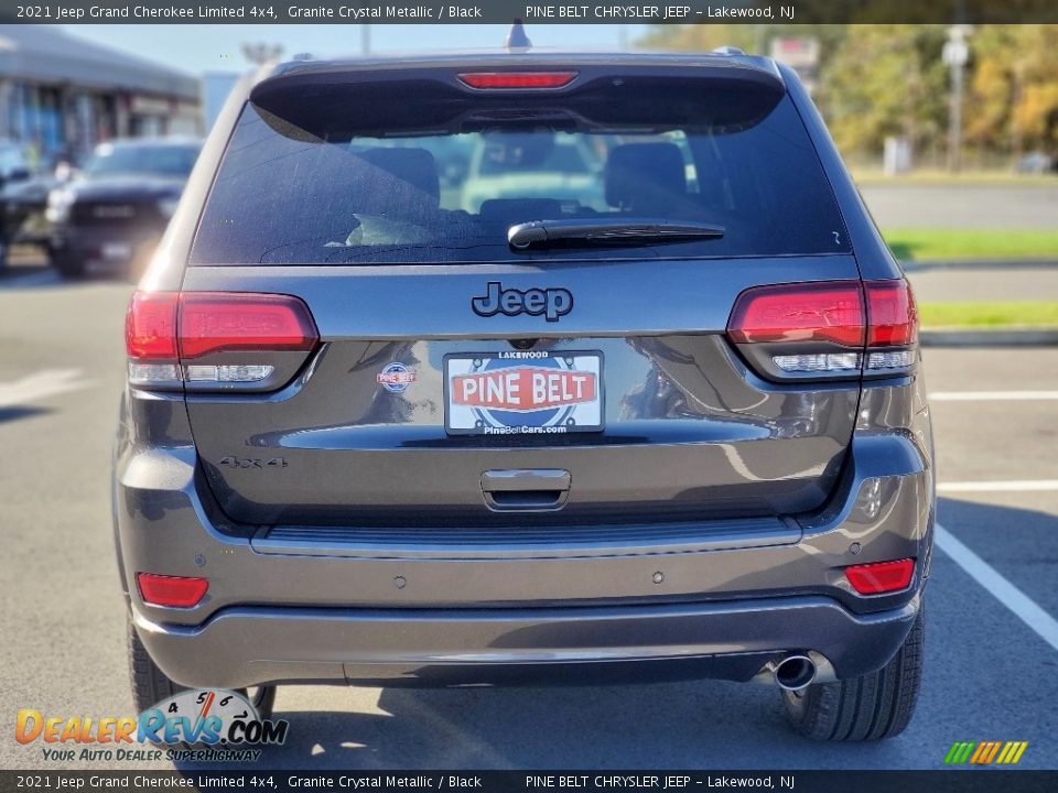 2021 Jeep Grand Cherokee Limited 4x4 Granite Crystal Metallic / Black Photo #7