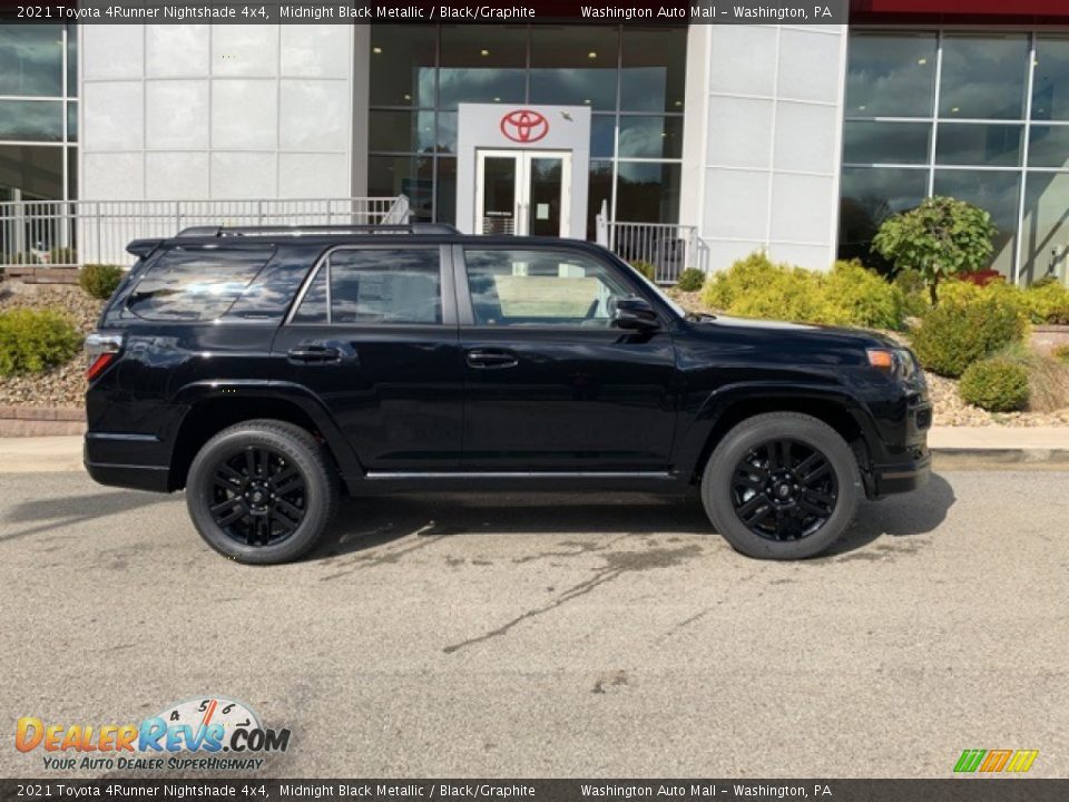 Midnight Black Metallic 2021 Toyota 4Runner Nightshade 4x4 Photo #35