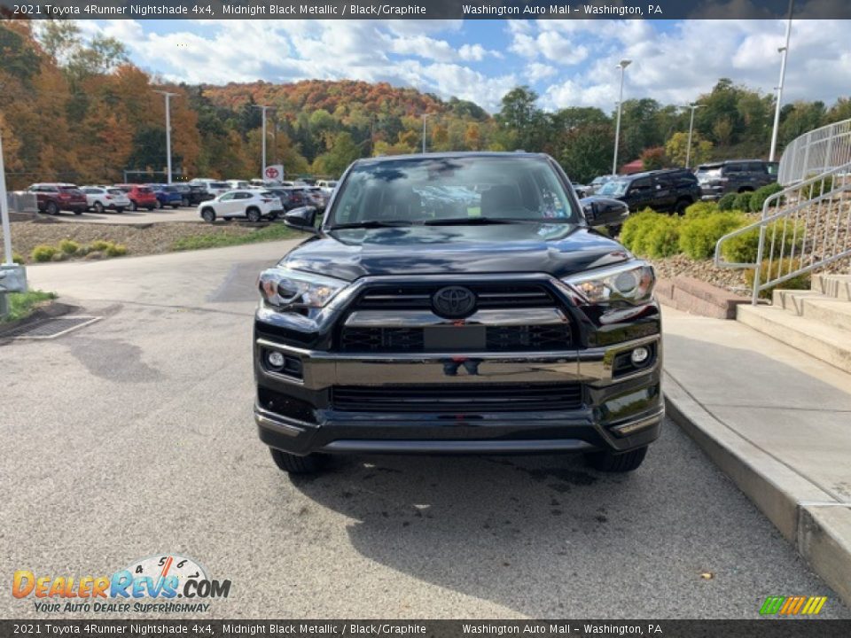 2021 Toyota 4Runner Nightshade 4x4 Midnight Black Metallic / Black/Graphite Photo #36