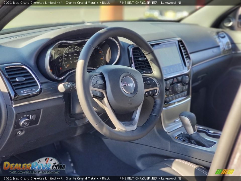 2021 Jeep Grand Cherokee Limited 4x4 Granite Crystal Metallic / Black Photo #10