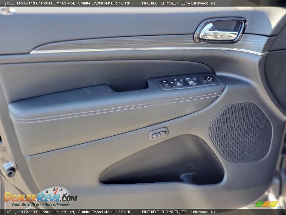 2021 Jeep Grand Cherokee Limited 4x4 Granite Crystal Metallic / Black Photo #12