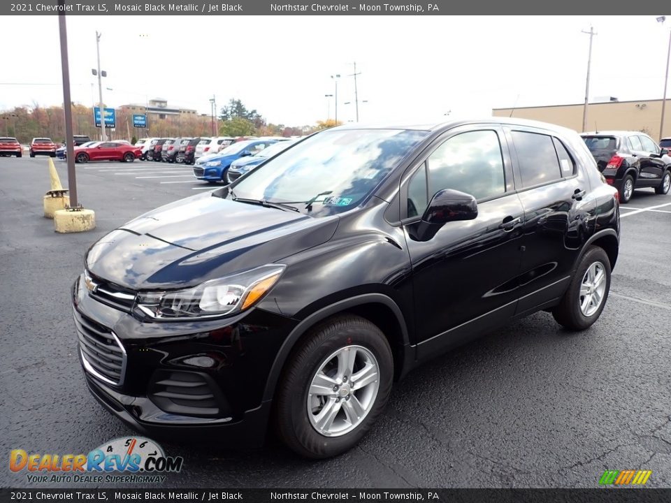 2021 Chevrolet Trax LS Mosaic Black Metallic / Jet Black Photo #1