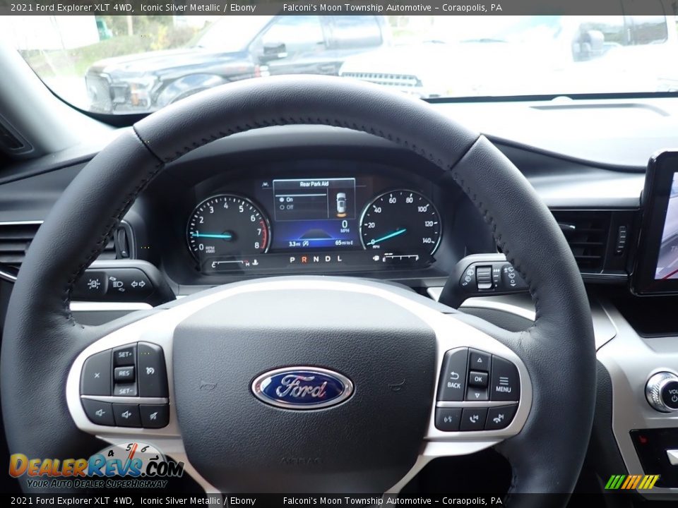 2021 Ford Explorer XLT 4WD Steering Wheel Photo #15