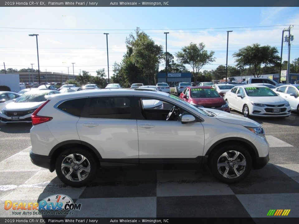 2019 Honda CR-V EX Platinum White Pearl / Ivory Photo #3