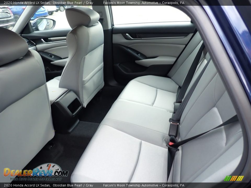 Rear Seat of 2020 Honda Accord LX Sedan Photo #10