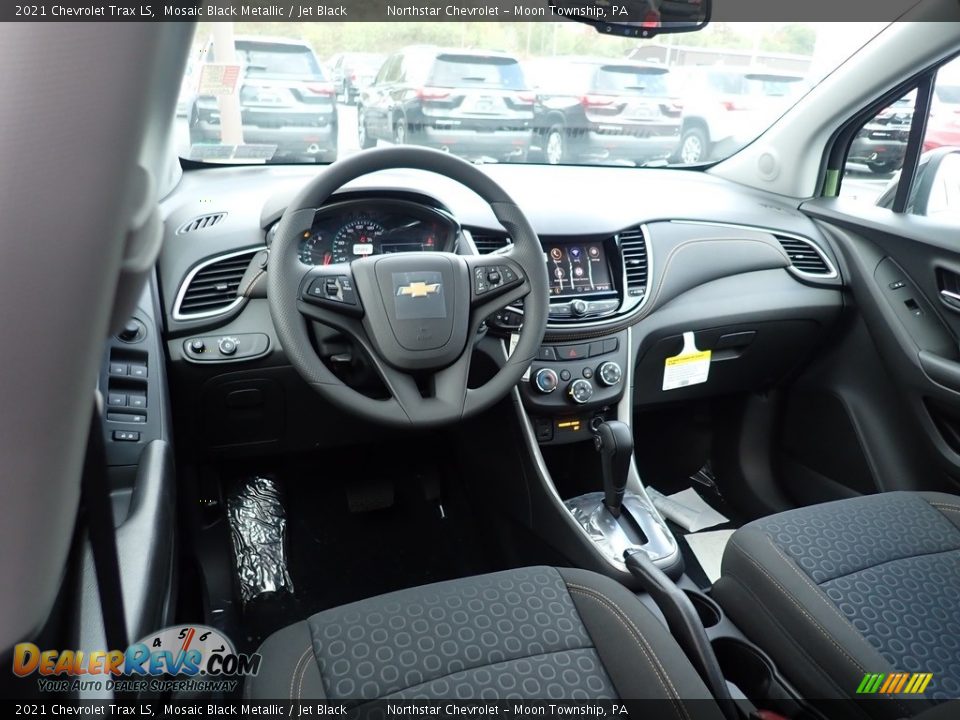 2021 Chevrolet Trax LS Mosaic Black Metallic / Jet Black Photo #13