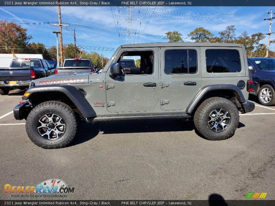 Sting-Gray 2021 Jeep Wrangler Unlimited Rubicon 4x4 Photo #4