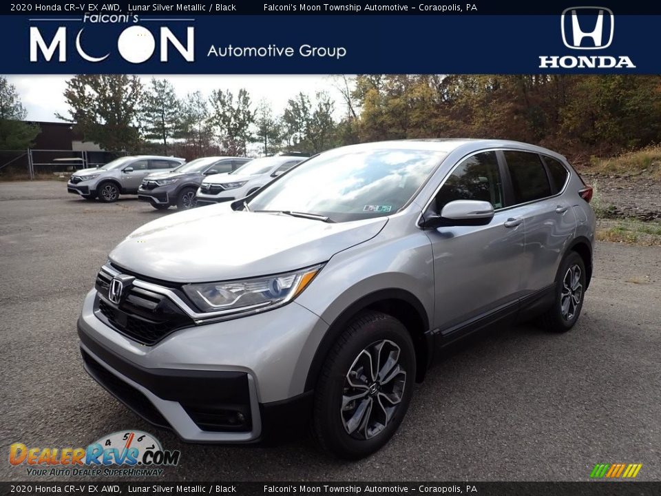 2020 Honda CR-V EX AWD Lunar Silver Metallic / Black Photo #1