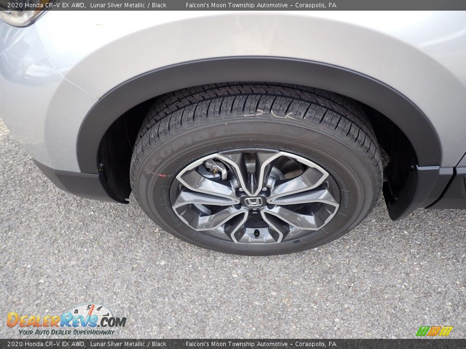 2020 Honda CR-V EX AWD Lunar Silver Metallic / Black Photo #2