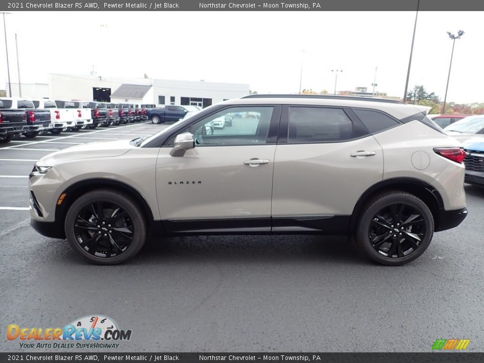 Pewter Metallic 2021 Chevrolet Blazer RS AWD Photo #3