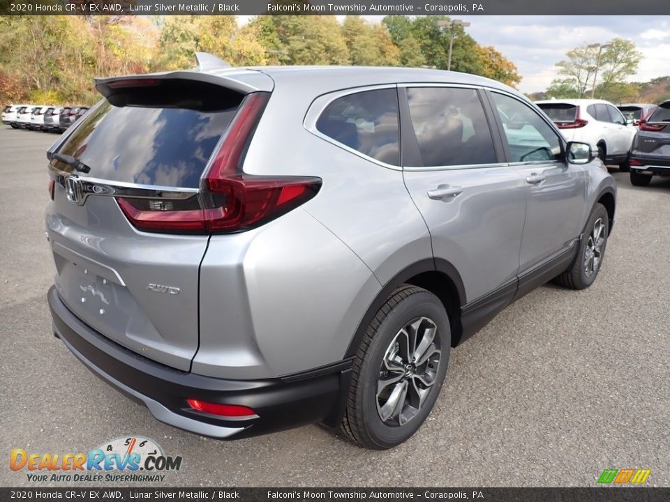 2020 Honda CR-V EX AWD Lunar Silver Metallic / Black Photo #5