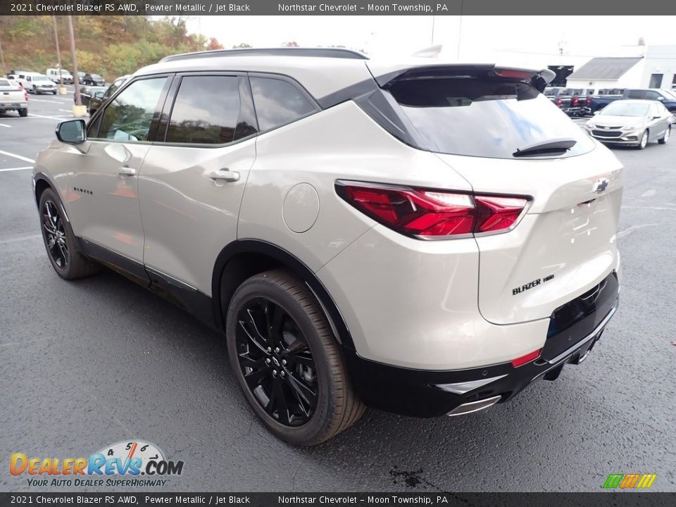 2021 Chevrolet Blazer RS AWD Pewter Metallic / Jet Black Photo #4