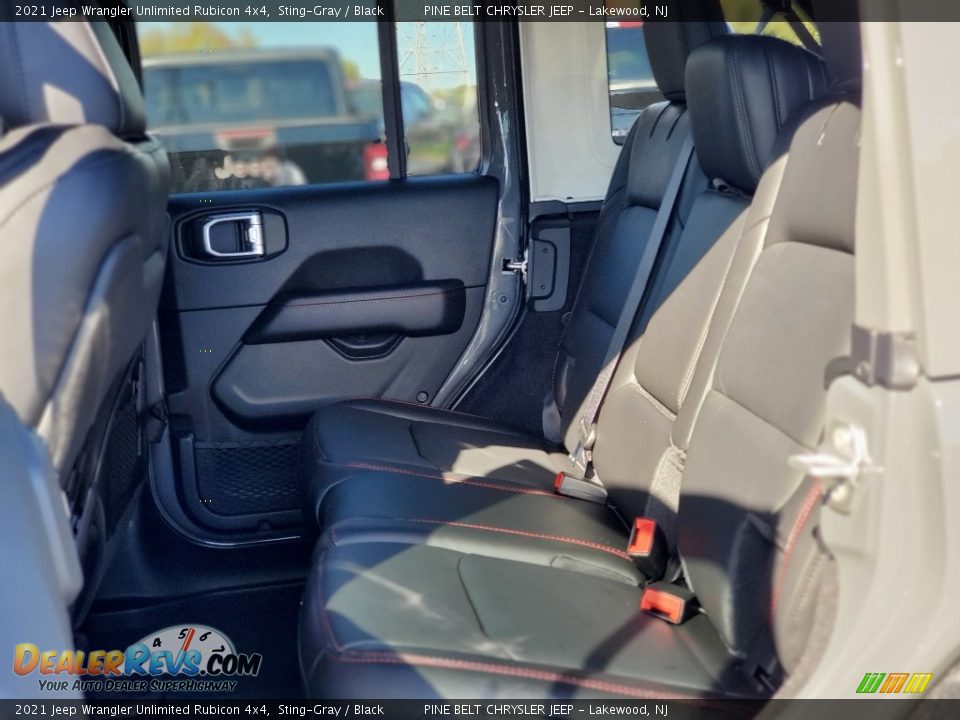 2021 Jeep Wrangler Unlimited Rubicon 4x4 Sting-Gray / Black Photo #9