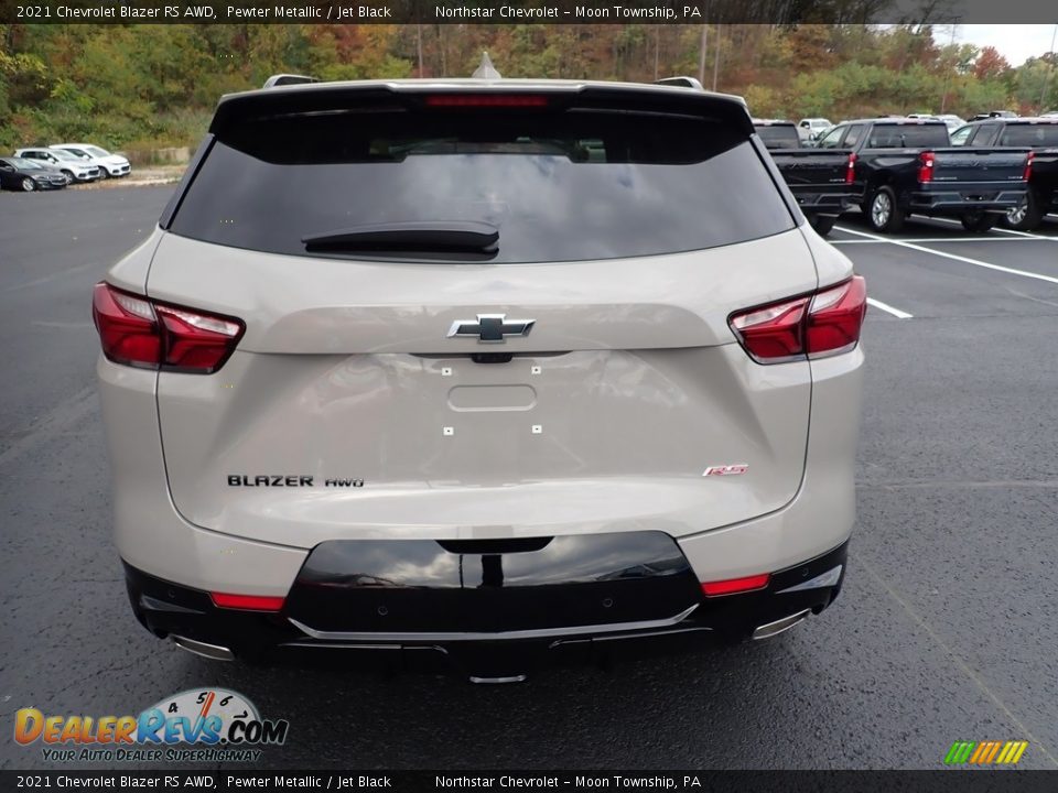 2021 Chevrolet Blazer RS AWD Pewter Metallic / Jet Black Photo #5