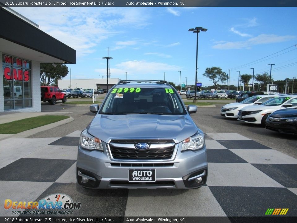 2018 Subaru Forester 2.5i Limited Ice Silver Metallic / Black Photo #2