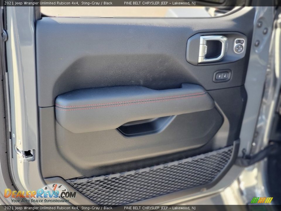 2021 Jeep Wrangler Unlimited Rubicon 4x4 Sting-Gray / Black Photo #12