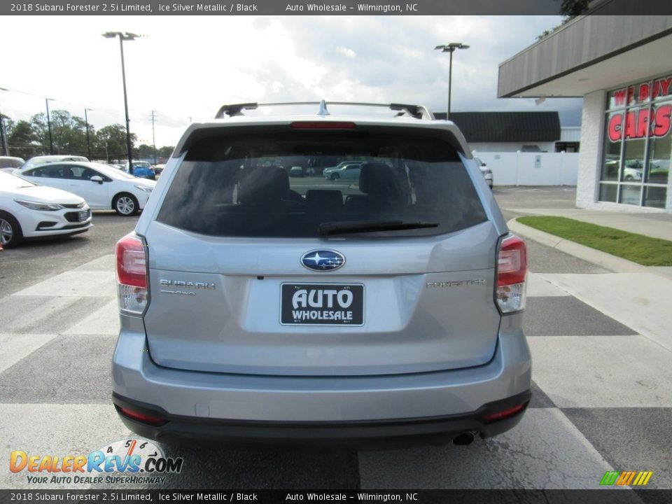 2018 Subaru Forester 2.5i Limited Ice Silver Metallic / Black Photo #4