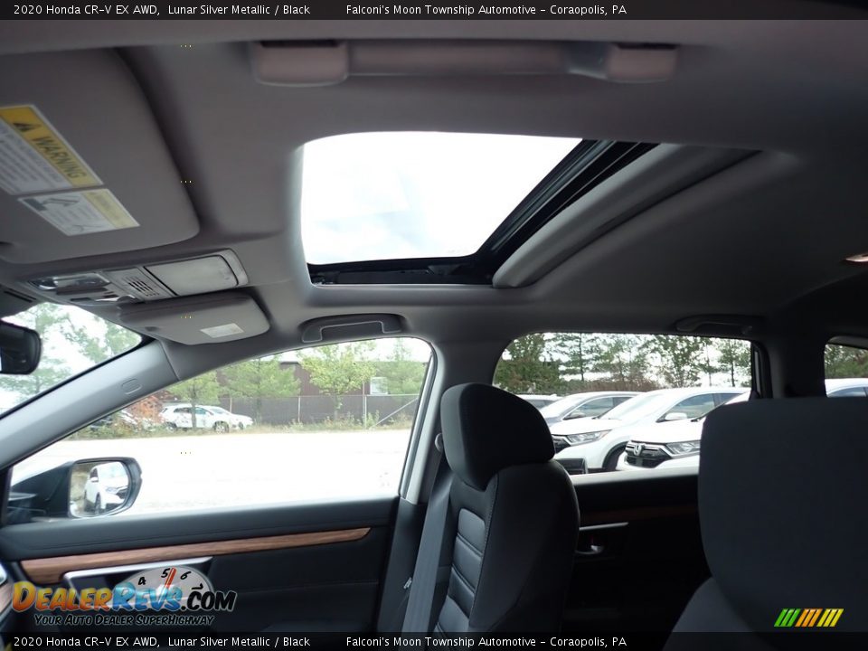 2020 Honda CR-V EX AWD Lunar Silver Metallic / Black Photo #13