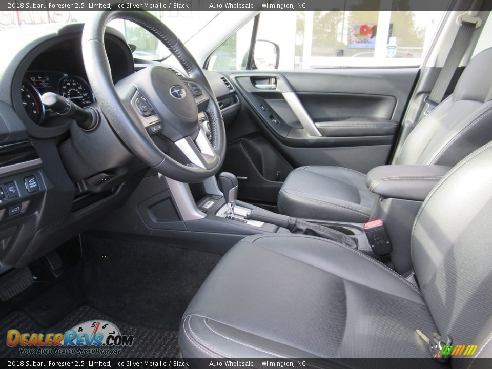2018 Subaru Forester 2.5i Limited Ice Silver Metallic / Black Photo #9