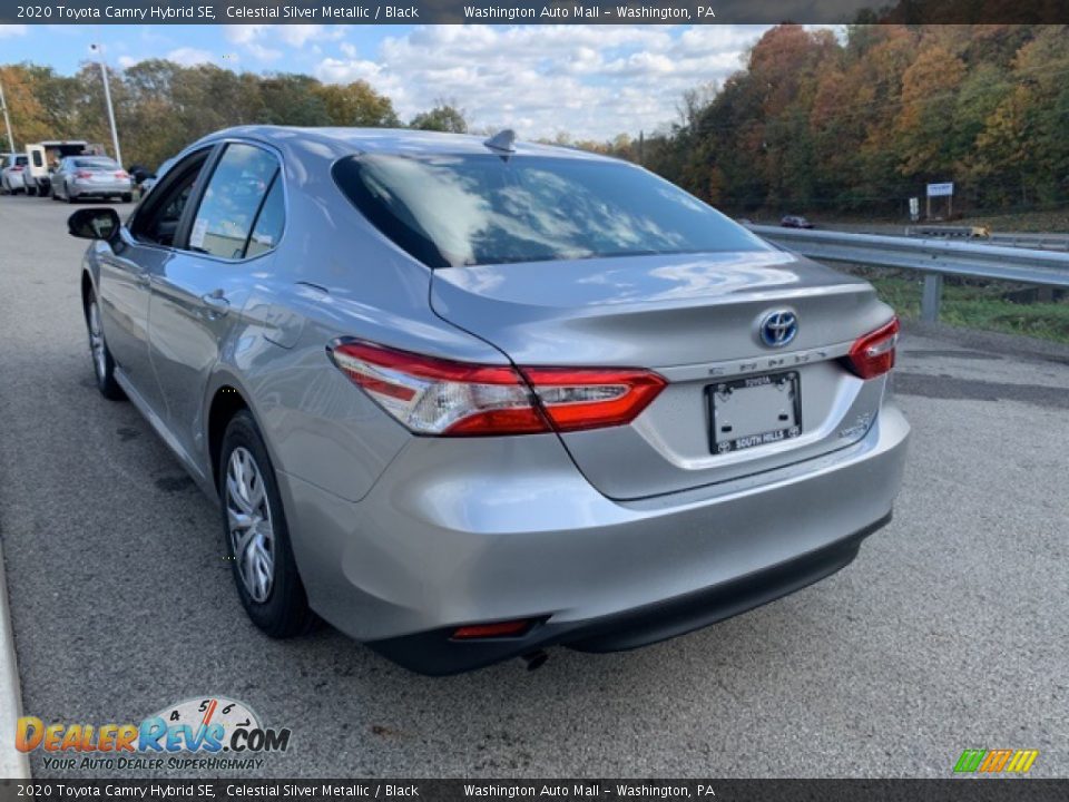 2020 Toyota Camry Hybrid SE Celestial Silver Metallic / Black Photo #2