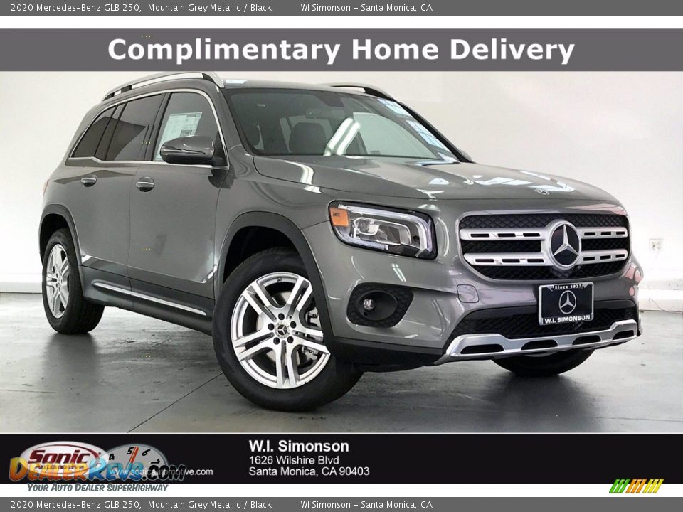 2020 Mercedes-Benz GLB 250 Mountain Grey Metallic / Black Photo #1