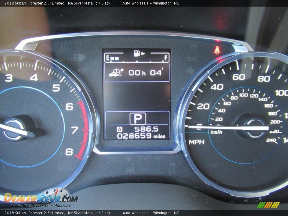 2018 Subaru Forester 2.5i Limited Ice Silver Metallic / Black Photo #15