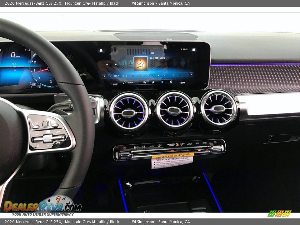2020 Mercedes-Benz GLB 250 Mountain Grey Metallic / Black Photo #6