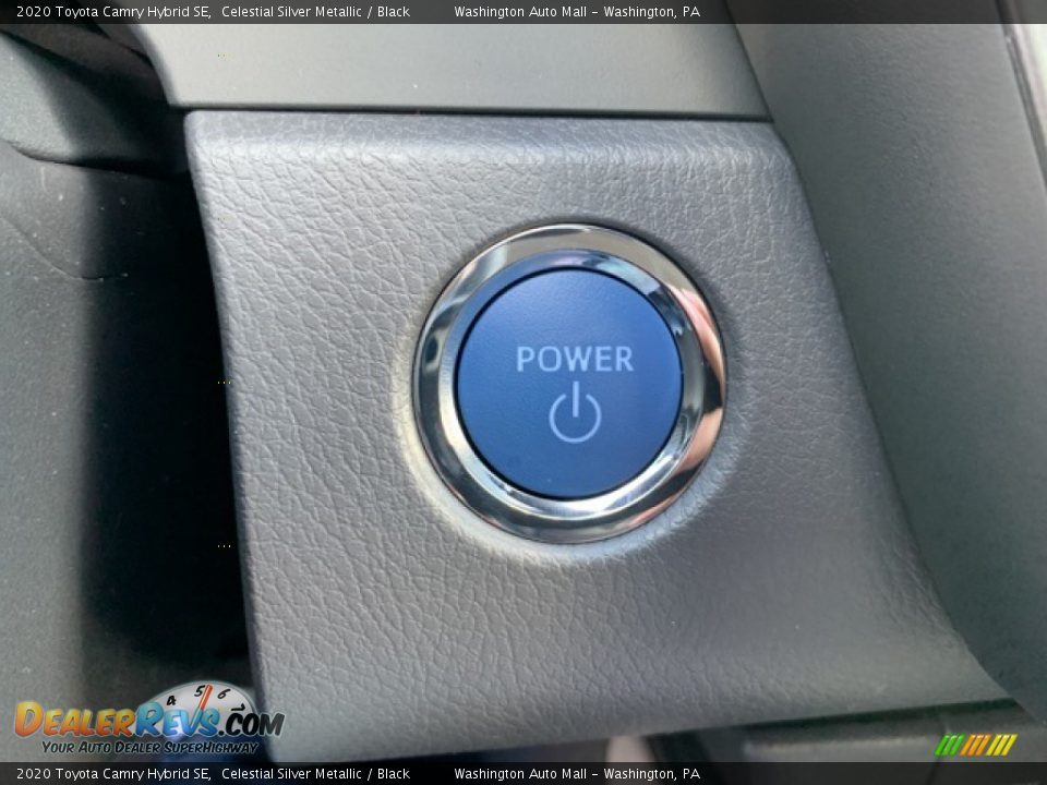 2020 Toyota Camry Hybrid SE Celestial Silver Metallic / Black Photo #10