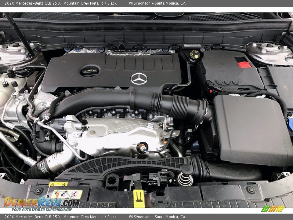 2020 Mercedes-Benz GLB 250 Mountain Grey Metallic / Black Photo #8