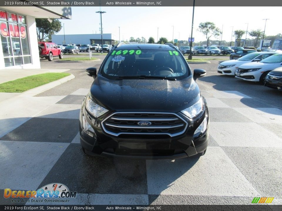 2019 Ford EcoSport SE Shadow Black / Ebony Black Photo #2