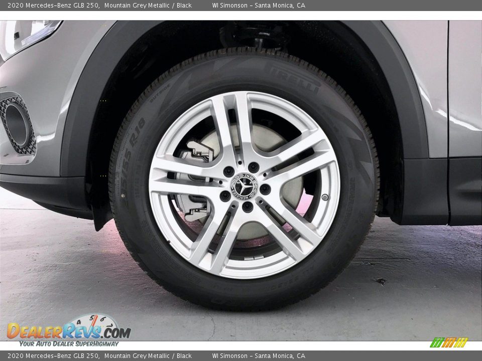 2020 Mercedes-Benz GLB 250 Mountain Grey Metallic / Black Photo #9
