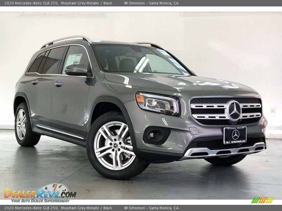 2020 Mercedes-Benz GLB 250 Mountain Grey Metallic / Black Photo #12