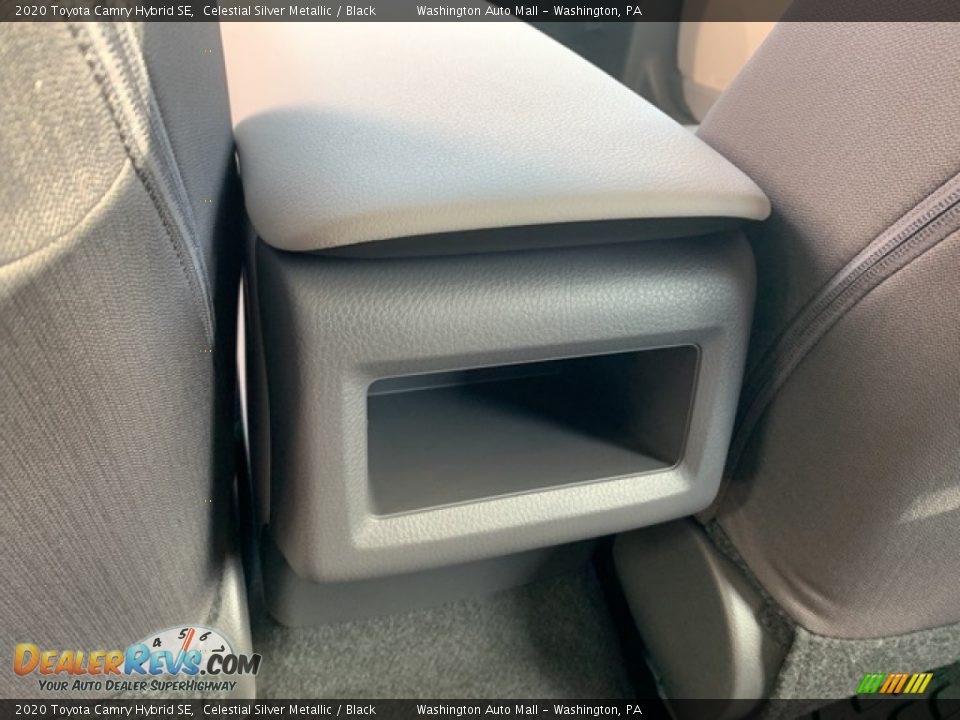 2020 Toyota Camry Hybrid SE Celestial Silver Metallic / Black Photo #22