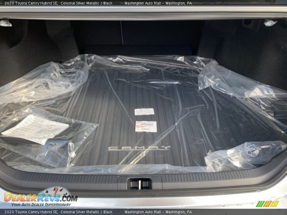 2020 Toyota Camry Hybrid SE Celestial Silver Metallic / Black Photo #23